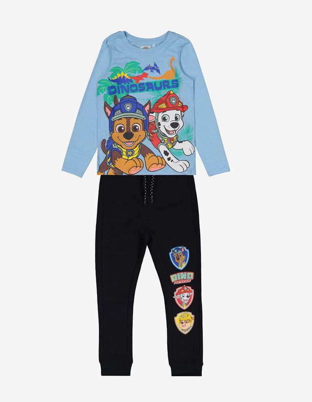 Jungen Set aus Langarmshirt und Jogpants - Paw Patrol