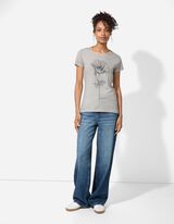 T-shirt - Imprimé - Beige