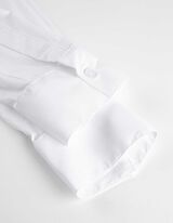 Marškiniai - Pailginta nugara - baltas