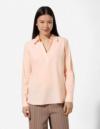 Tunika - einfarbig - rosa