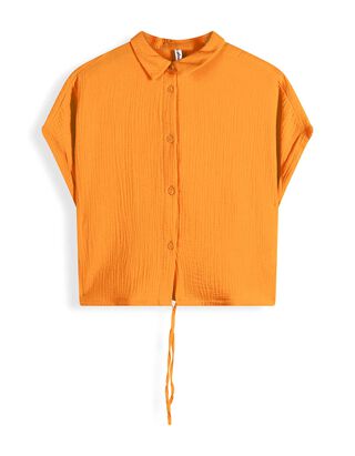 Hemd - Musselin - orange
