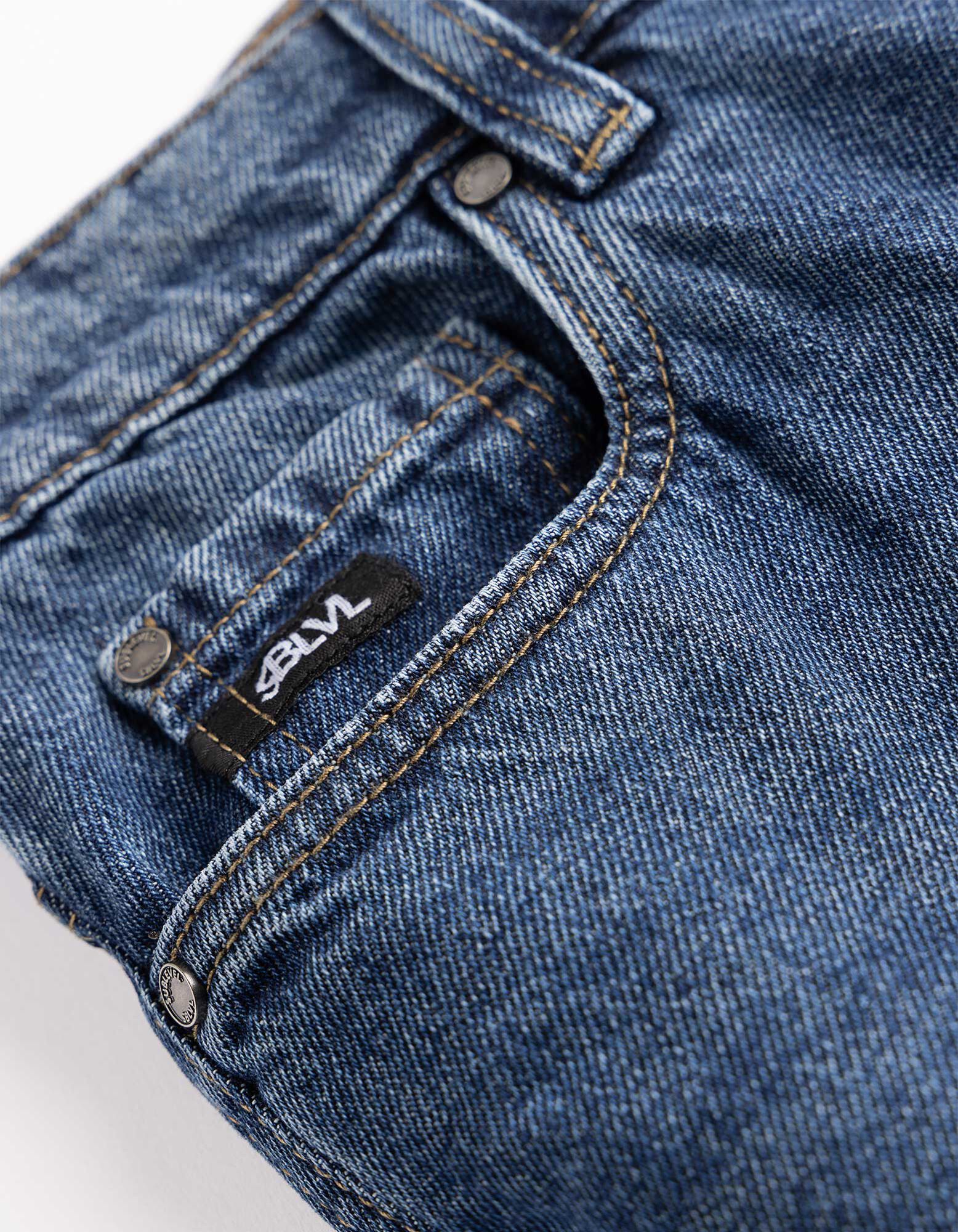Jeans - Ballon Pasvorm - Donkerblauw