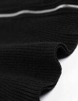 Fustă - Tricotaje - Negru