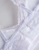 Bustieră - în principal fără cusături - Alb