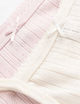 Body s kr&aacute;tk&yacute;m ruk&aacute;vem - Pointelle