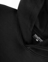 Felpa con cappuccio - Oversized Fit - nero