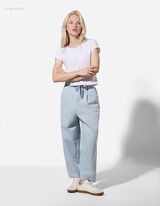 Jeans - Balloon Fit - blau