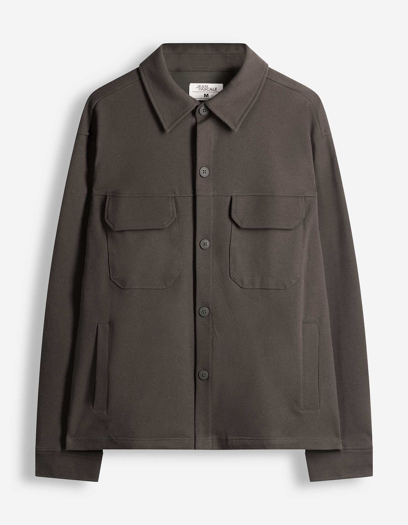 Hemd - Brusttasche - Khaki