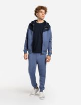 Joggingbroek - Contraststrepen - blauw