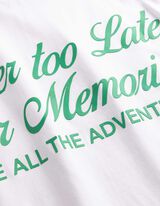 T-Shirt - R&uuml;ckenprint - wei&szlig;