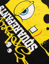 T-shirt - Bob l'&eacute;ponge - Noir