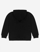 Pulover s kapuco - NASA - crna