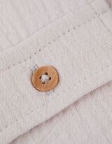 Hemd - Musselin - weiß