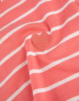 T-Shirt - Stickereien - hellrot