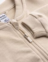 Sweatjacke - Sweat - Beige