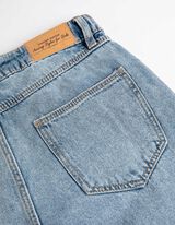 Kelnės su ki&scaron;enėmis - Ilgas - melynas