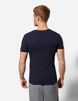 Majica kratkih rukava - Slim Fit - tamno plava