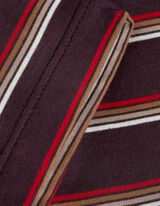 Majica kratkih rukava - Pruge - tamno lila