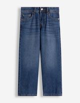 Jeans - Losse pasvorm - donkerblauw