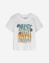 T-Shirt - Print - weiß