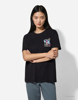 Tričko - Potisk - cerná