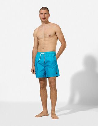 Badehose - Print - t&uuml;rkis