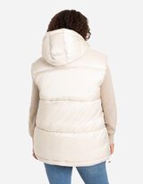 Pre&scaron;it brezrokavnik - Enobarvno - belo