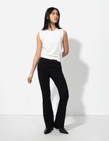 Top en tricot - Viscose mélangée - blanc