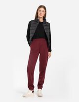 pikowana kamizelka - stójka - ciemny szary