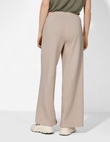 Hose - einfarbig - beige