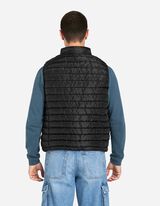 Steppelt mellény - Állógallér - fekete