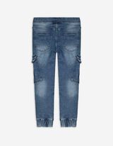 Jogger pants - Elastische band - lichtblauw