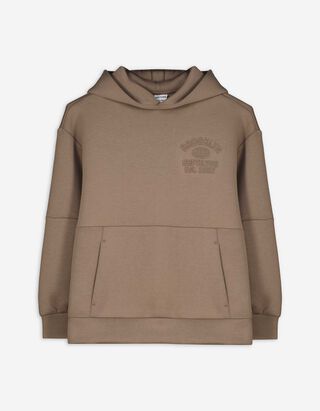 Hoodie - Oversized Fit - hellbraun