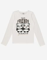 Mädchen Langarmshirt - Messageprint