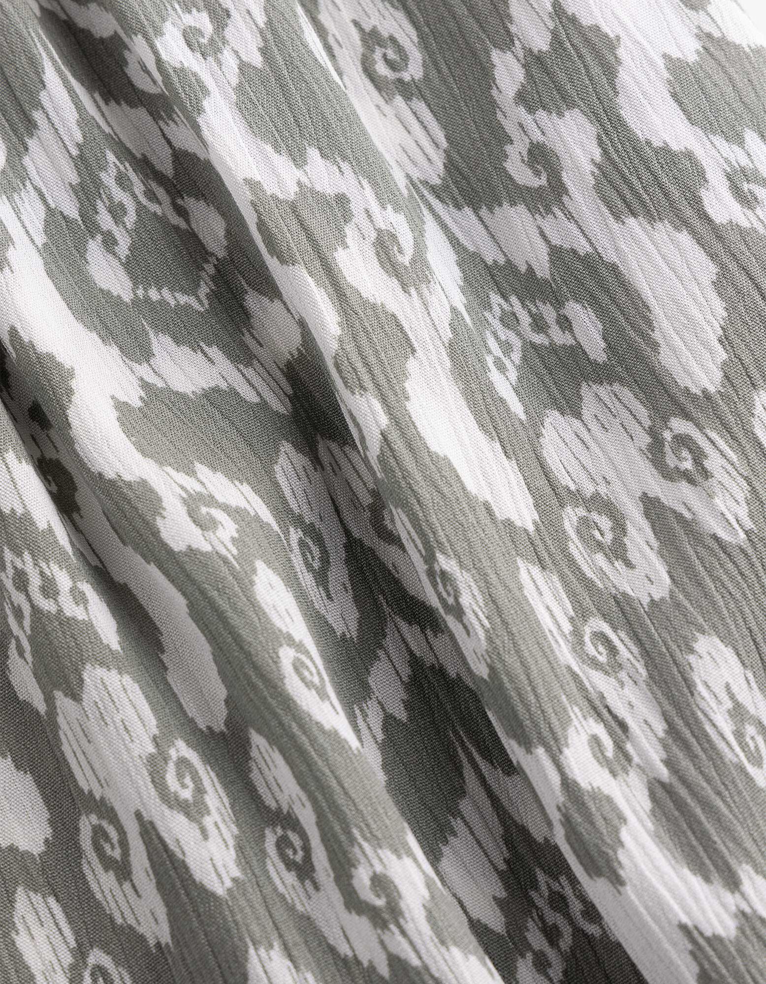 Jupe - Imprim&eacute; all-over - khaki