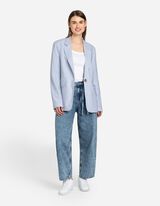 Blazer - Leinen-Mix