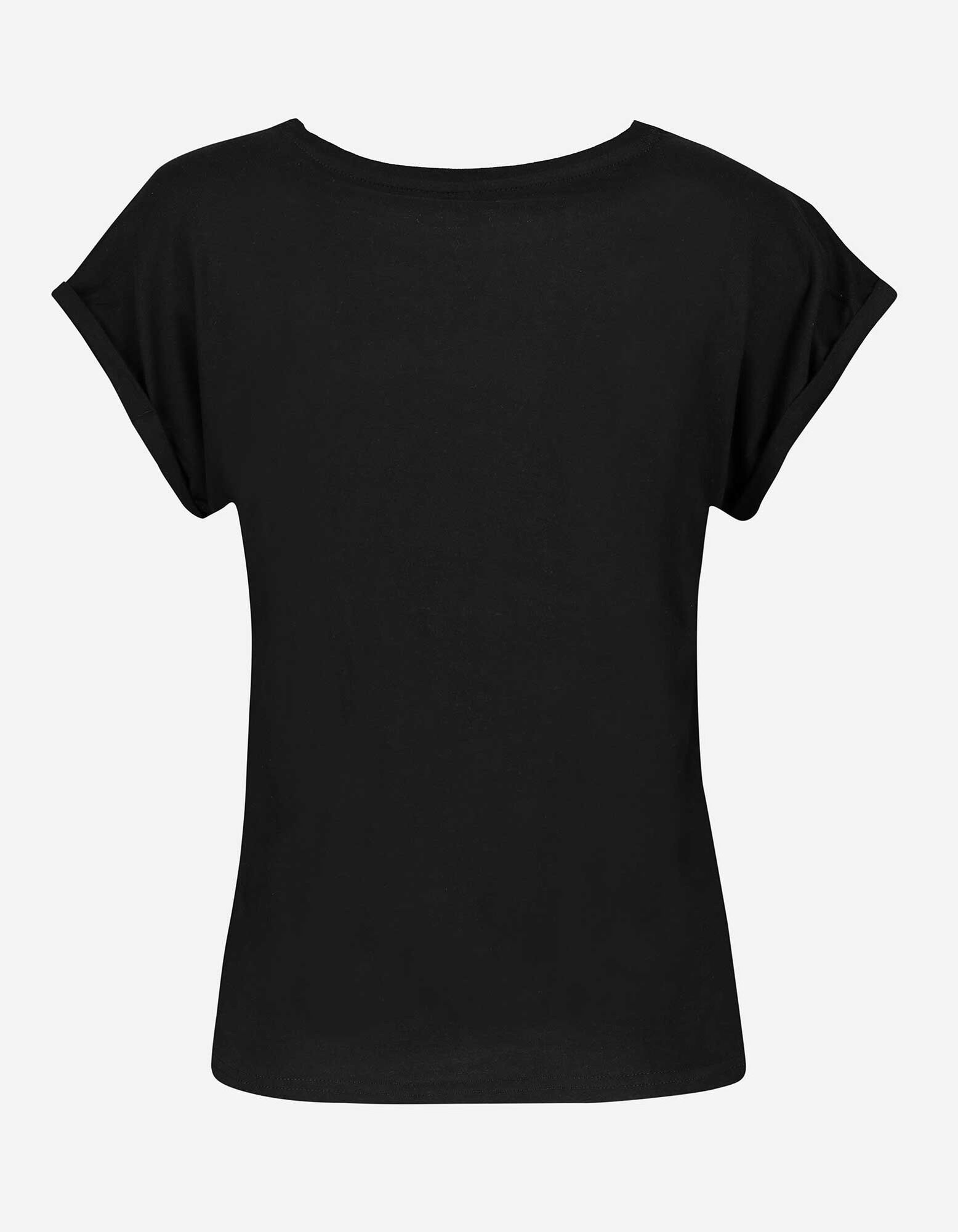 T-shirt - Message imprim&eacute; - Noir