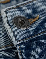 Pantaloni scurți denim - Baggy Fit - Albastru deschis