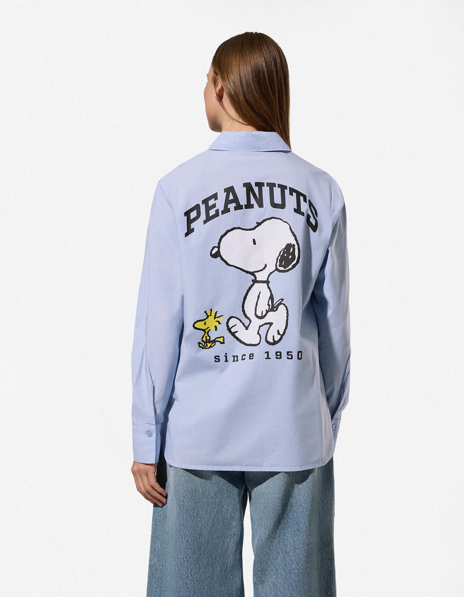 Bluse - Snoopy - Hellblau