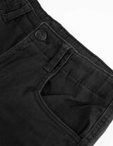 Pantaloncini cargo - Corto - nero