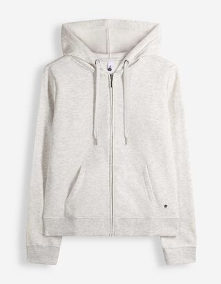 Sweatvest - Regular fit - Lichtgrijs