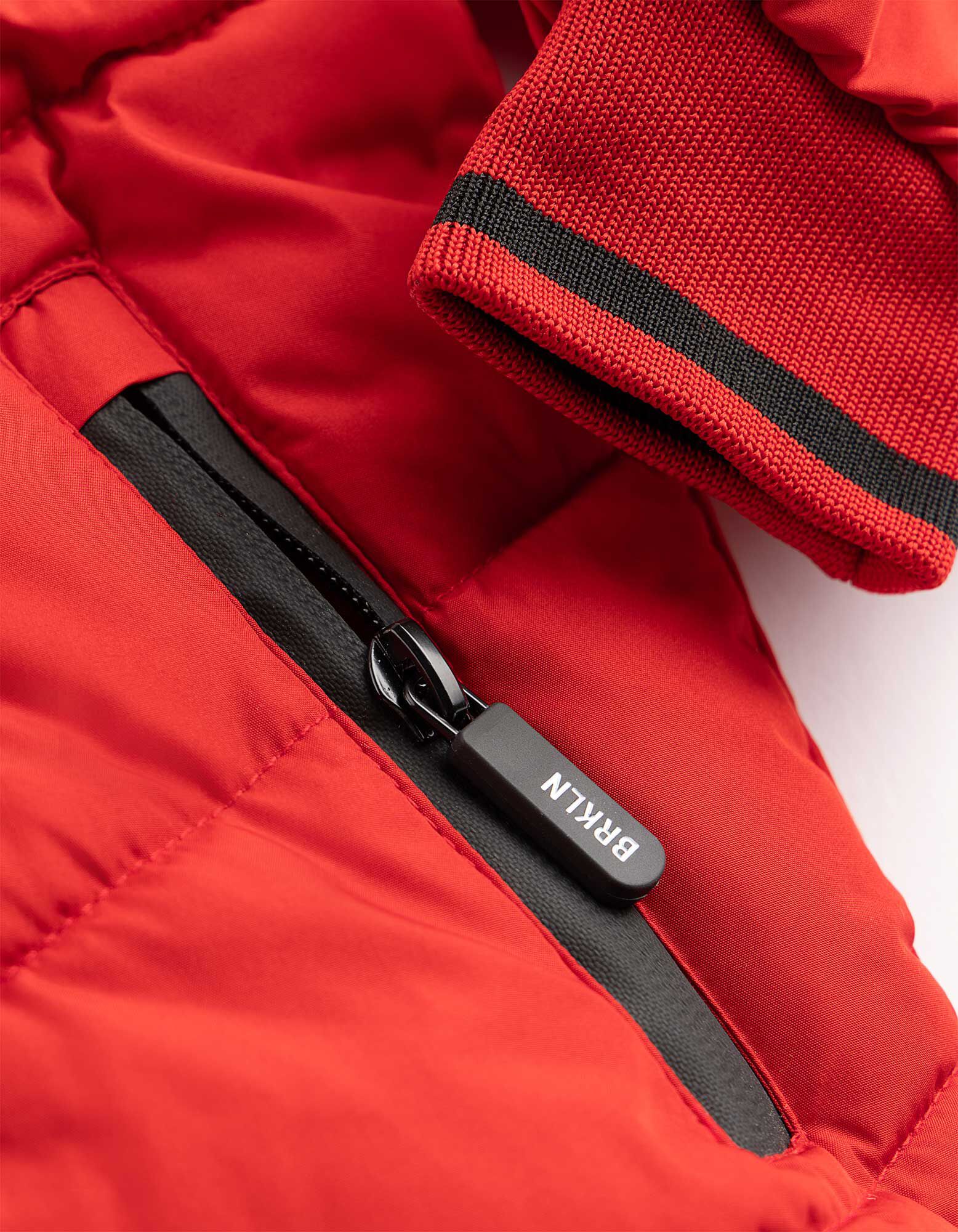 Steppjacke - Wasserabweisend - Rot