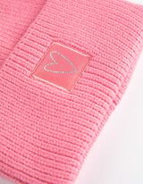 Bobble hat - ruzicasta