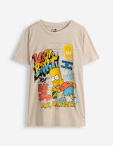 T-Shirt - The Simpsons - hellgrau
