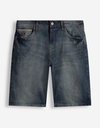 Dž&iacute;nov&eacute; &scaron;ortky - tmavě modr&yacute; denim - Tmavě modr&aacute;