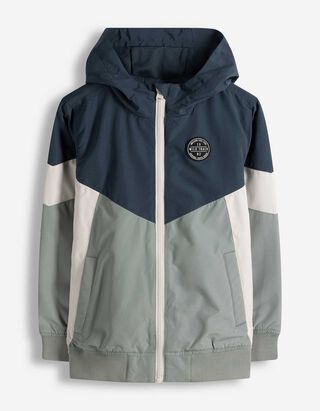 Blouson - Blocchi di colore - blu scuro