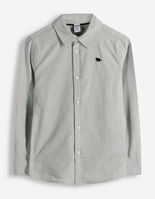 Overhemd - Effen - turkoois