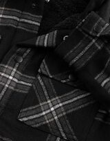 Hemdjacke - Oversized Fit - Schwarz