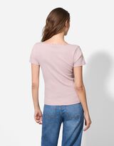 T-shirt - Scollo a cuore - lill