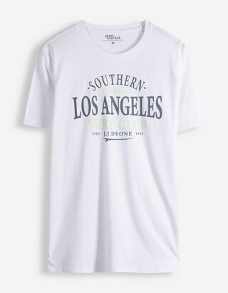 T-shirt - Imprim&eacute; - blanc